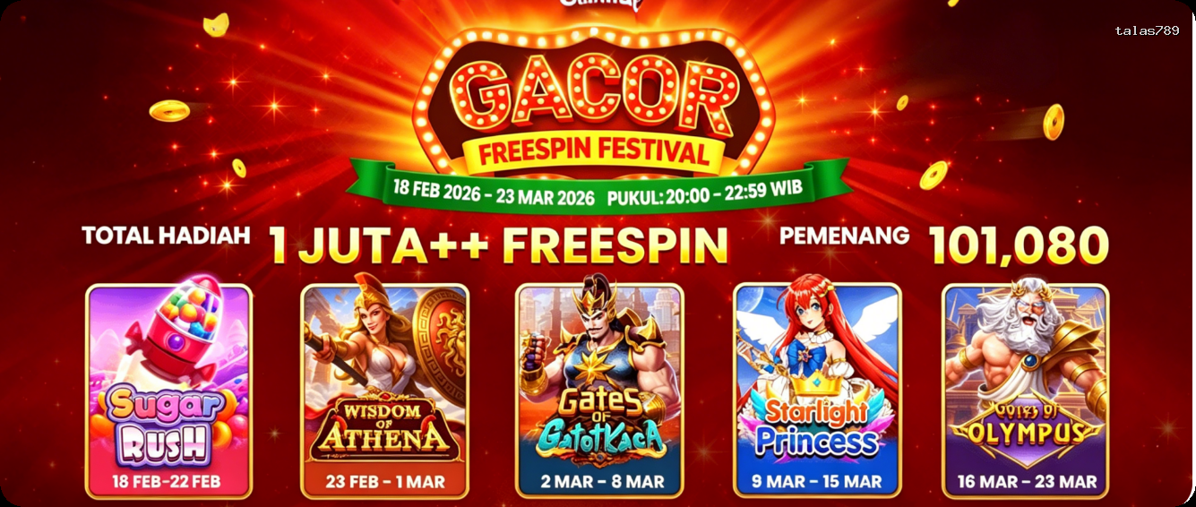 Login talas789 Sekarang Bonus Melimpah